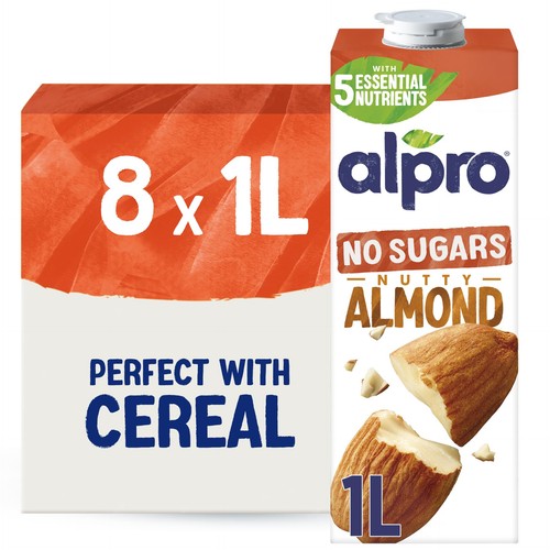 Almond drink sugars - almond, no