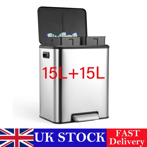 30l double kitchen bin - 30l,