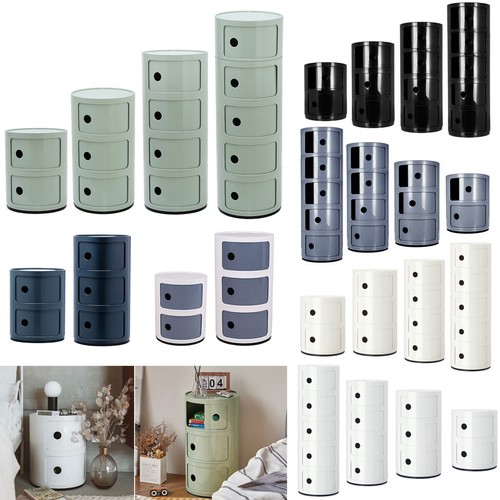 Round plastic drawers - round,