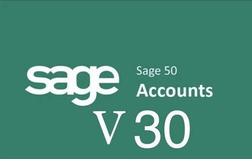 Sage accounts software v30 - sage,