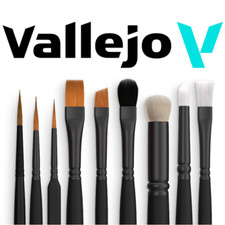 Vallejo Paint Brush Range FREE POSTAGE And Multibuy Discount