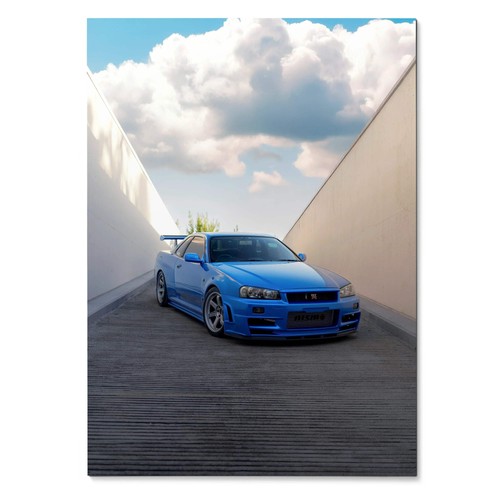 Nissan r34 gtr skyline high - nissan,