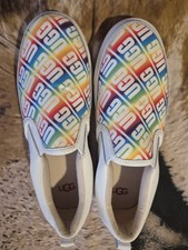 Girls Suede Ugg Slip Ons Uk Size 3 Brand New