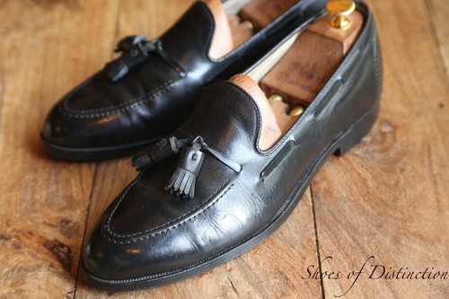 Alden black leather tasselled - leather,