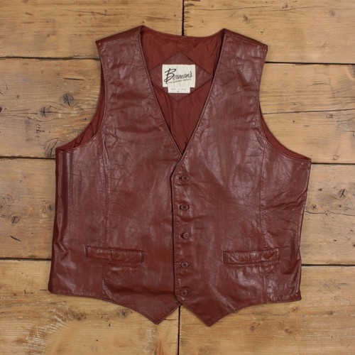 Vintage berman leather - vintage, vest