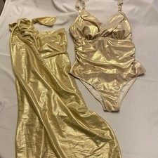 Metallic Gold One Piece
