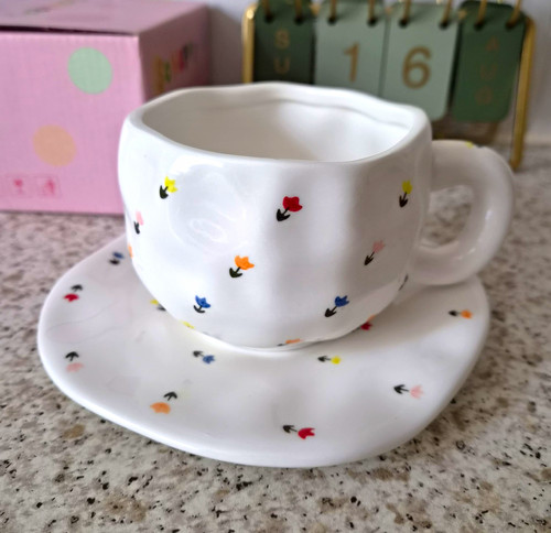 Tea cup saucer set - tea,