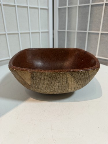 Unique rustic wooden bowl - unique,,