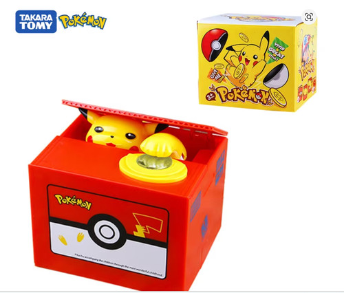 Pokemon piggy bank action - pokemon,