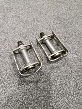 Vintage Road Bike KKT Kyokuto Top Run Quill PEDALS 9/16" Schwinn Raleigh Bicycle