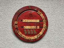 Antique Spelling Game - 1916 - Cress Educational Boards