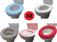 Soft Toilet Seat Cover x2 Warm