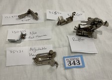 5 VINTAGE SINGER SEWING