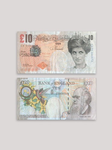 Original banksy faced - banksy, di