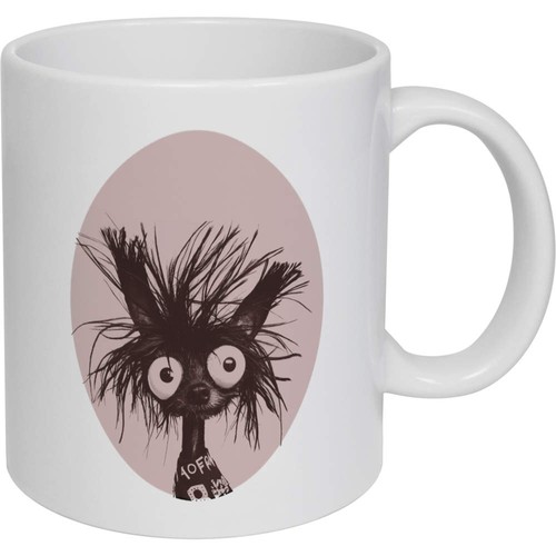 Funny chinese crested dog - chinese, dog'