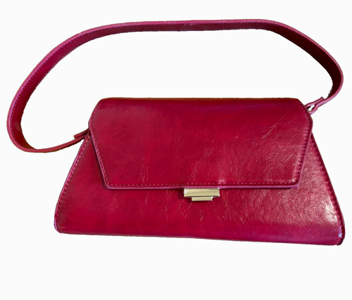 Primark red faux leather - red,