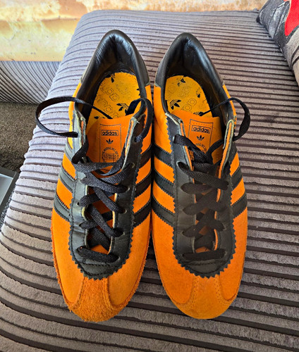 Adidas zurro orange - zurro, orange/black