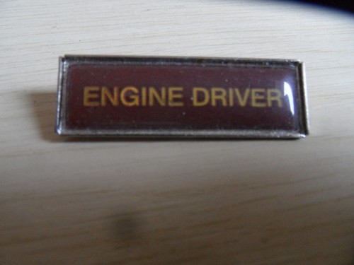 British railway engine driver - engine,