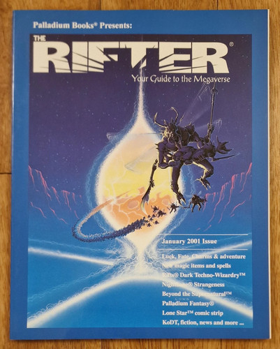 Rpg book the rifter - rifter, magazine
