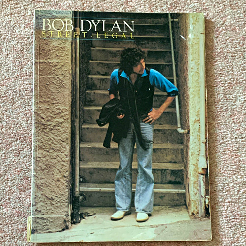 Bob dylan street legal - legal, sheet
