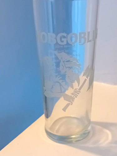 Hobgoblin pint beer - hobgoblin, glass