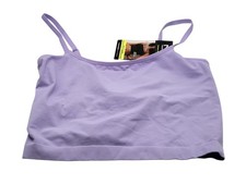 Maidenform Shaping Top Camisole Womens Large Purple Seamless Smoothing Cami