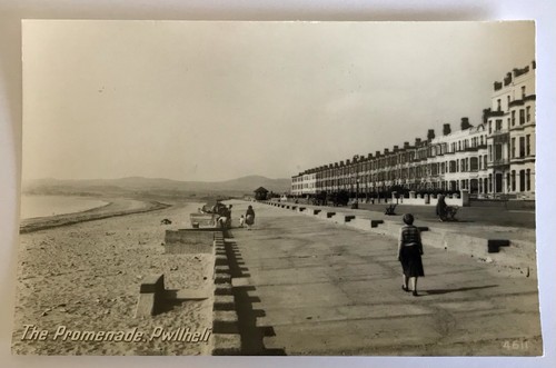 Vintage postcard pwllheli - vintage,