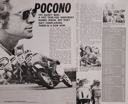 1973 pocono national 4pg - pocono,