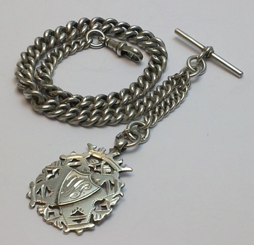 Antique sterling silver albert - sterling,
