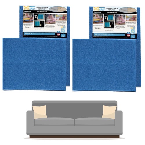 2pk large 5in thick - 2pk, 1.5in