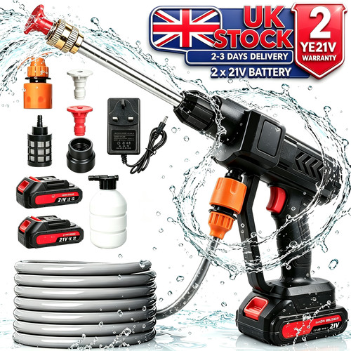 Cordless 21v high pressure - 21v,