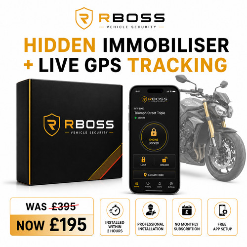 Rboss motorbike immobiliser - motorbike,