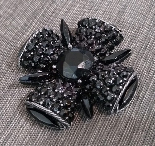 Vintage capri black - vintage, rhinestone