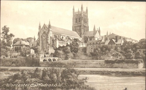 Worcester cathedral view - worcester,