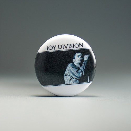 Joy division button pin - button, |