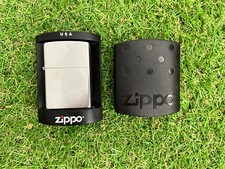 Zippo Silver Bradford Lighter Made in USA (A214)