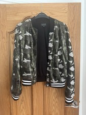 Topshop Green Camouflage