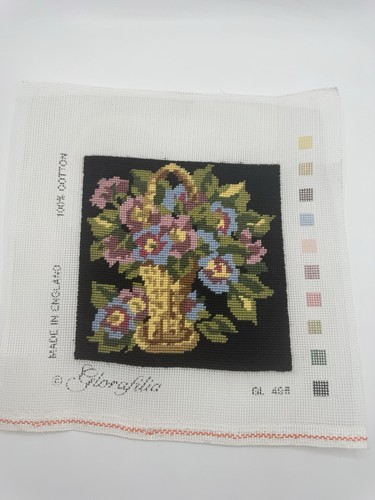 Vintage needlepoint completed - vintage,