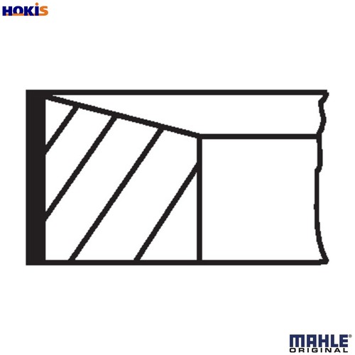 Piston ring kit 007 rs - piston,
