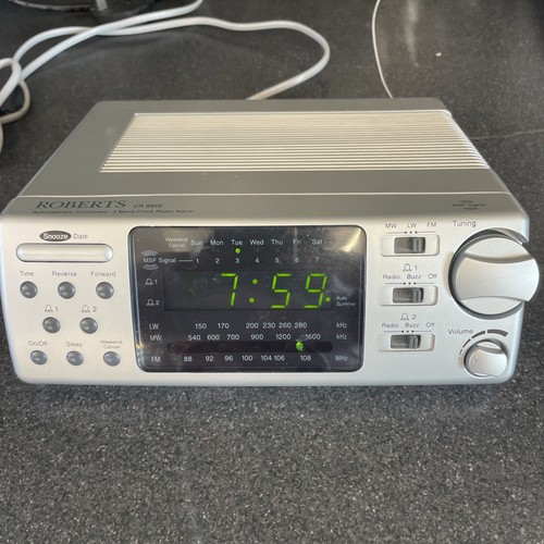 Roberts 9910 clock radio - roberts,