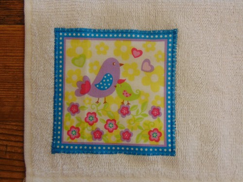 Handmade decorated flannel