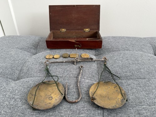 Antique apothecary coin - apothecary,