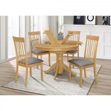 Extending round light - round, oak
