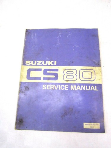 Suzuki cs80 service manual - suzuki,