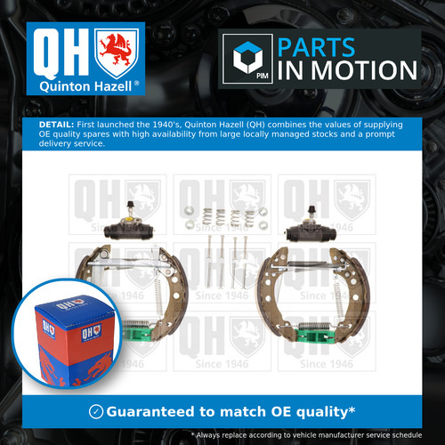 Brake shoes set fits - brake,