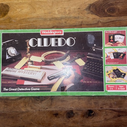 Vintage 1983 cluedo - vintage,