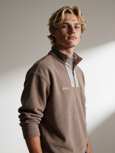 Ping quarter zip golf fleece - quarter,
