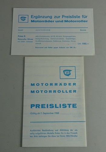 Price list nsu - list,