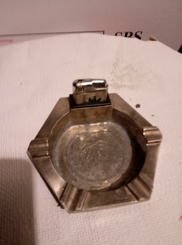 Metal 60s ash - metal, tray