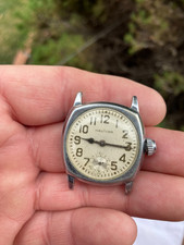 VINTAGE WW1 WWI ERA WALTHAM MANUAL WIND 31MM MEN'S WATCH RUNS & KEEPS TIME